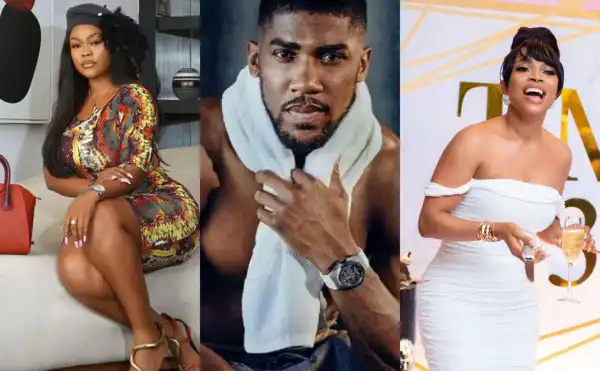 ‘Leave my husband alone’ – Daniella Okeke and Toke Makinwa fight each other over Anthony Joshua (Photo)